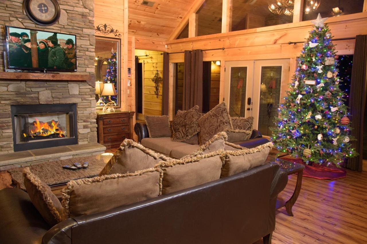 Gatlinburg Mansion Cabin Pittman Center المظهر الخارجي الصورة